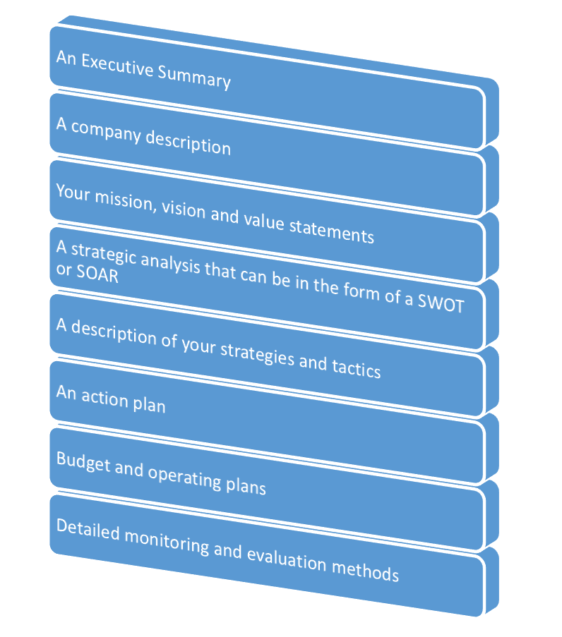 Strategic Plan components- Fahim Moledina